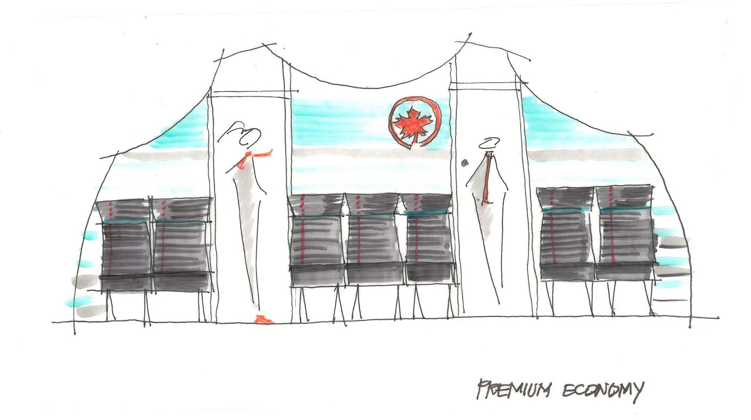 Air Canada Premium Sketch