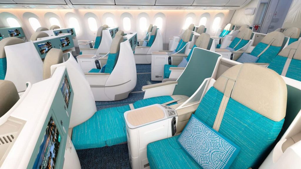 Air Tahiti Nui aqua Business Class