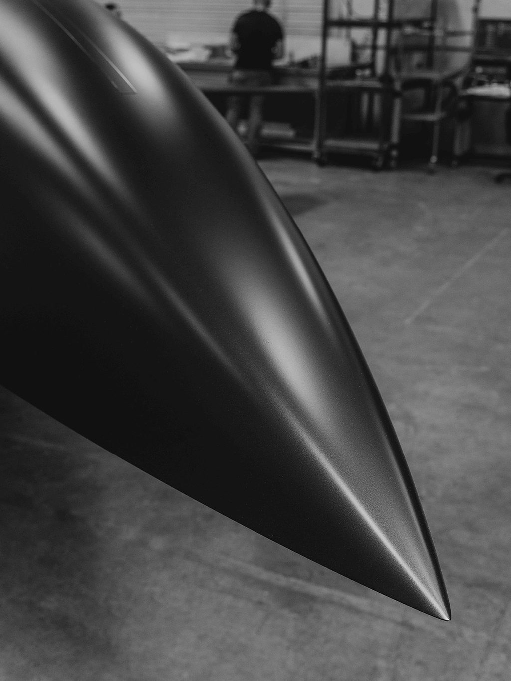 Anduril Fury aircraft mockup nose