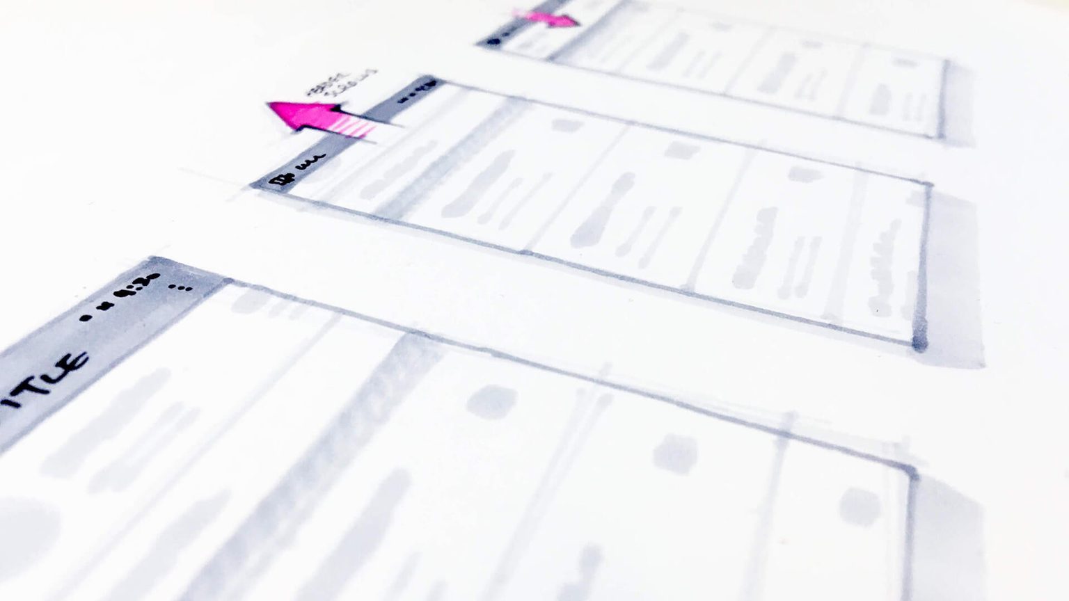 Honeywell user experience explorative sketch