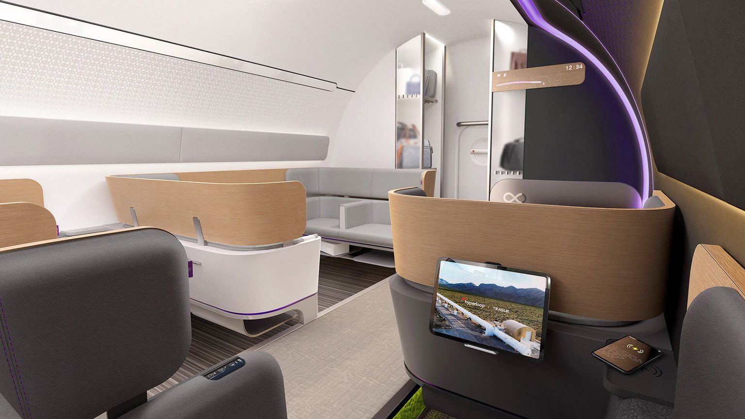 Hyperloop interior design