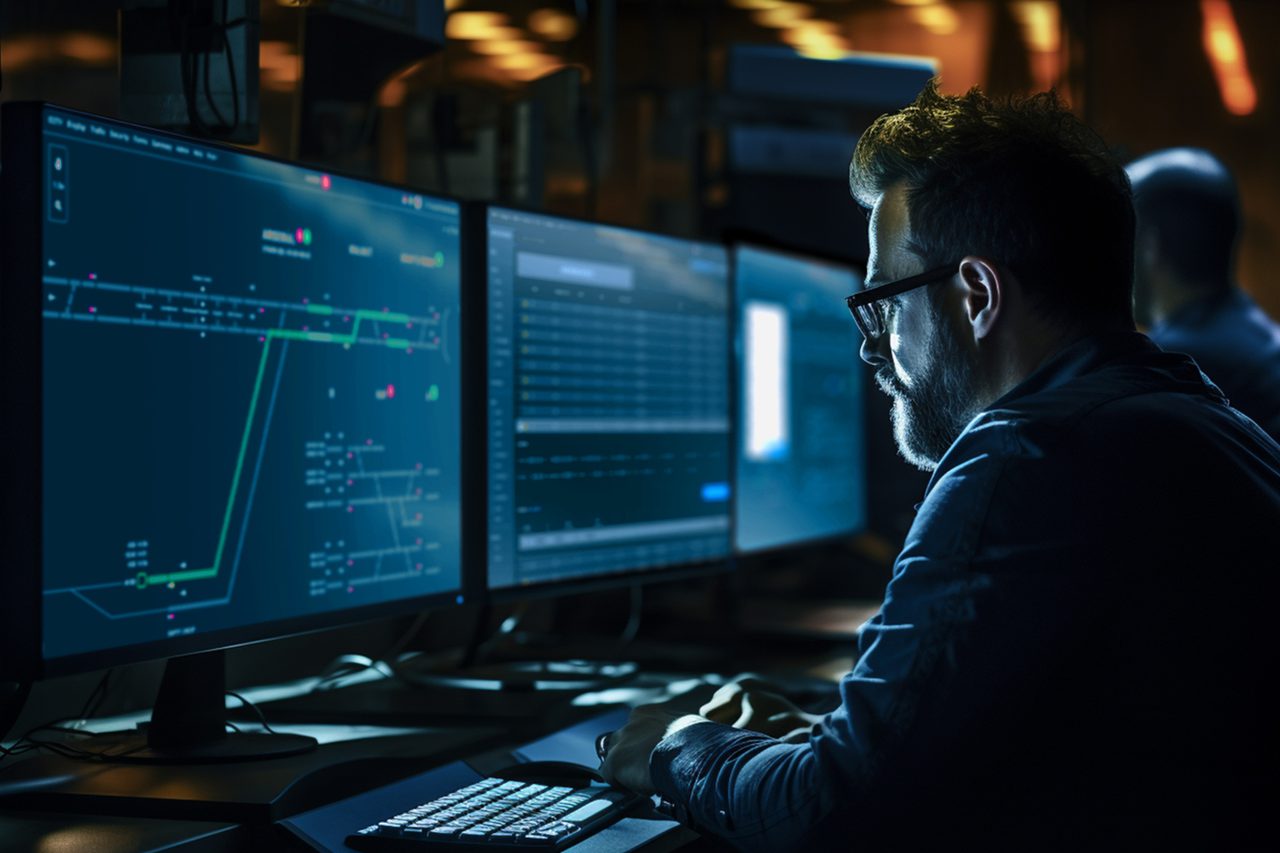 A design language system for a rail application designed by Teague