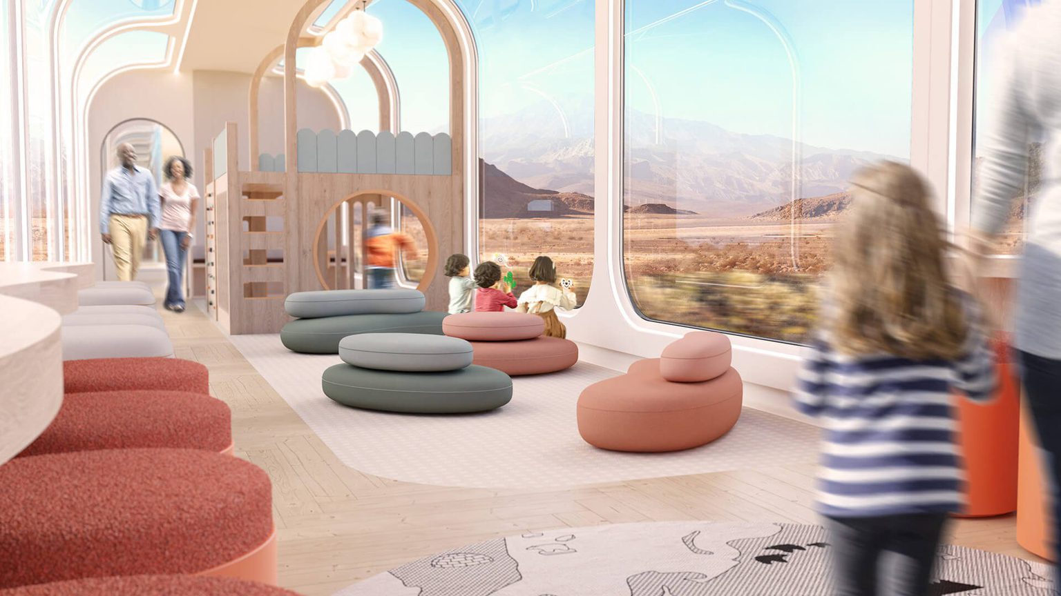 Roam America Play Car with passengers