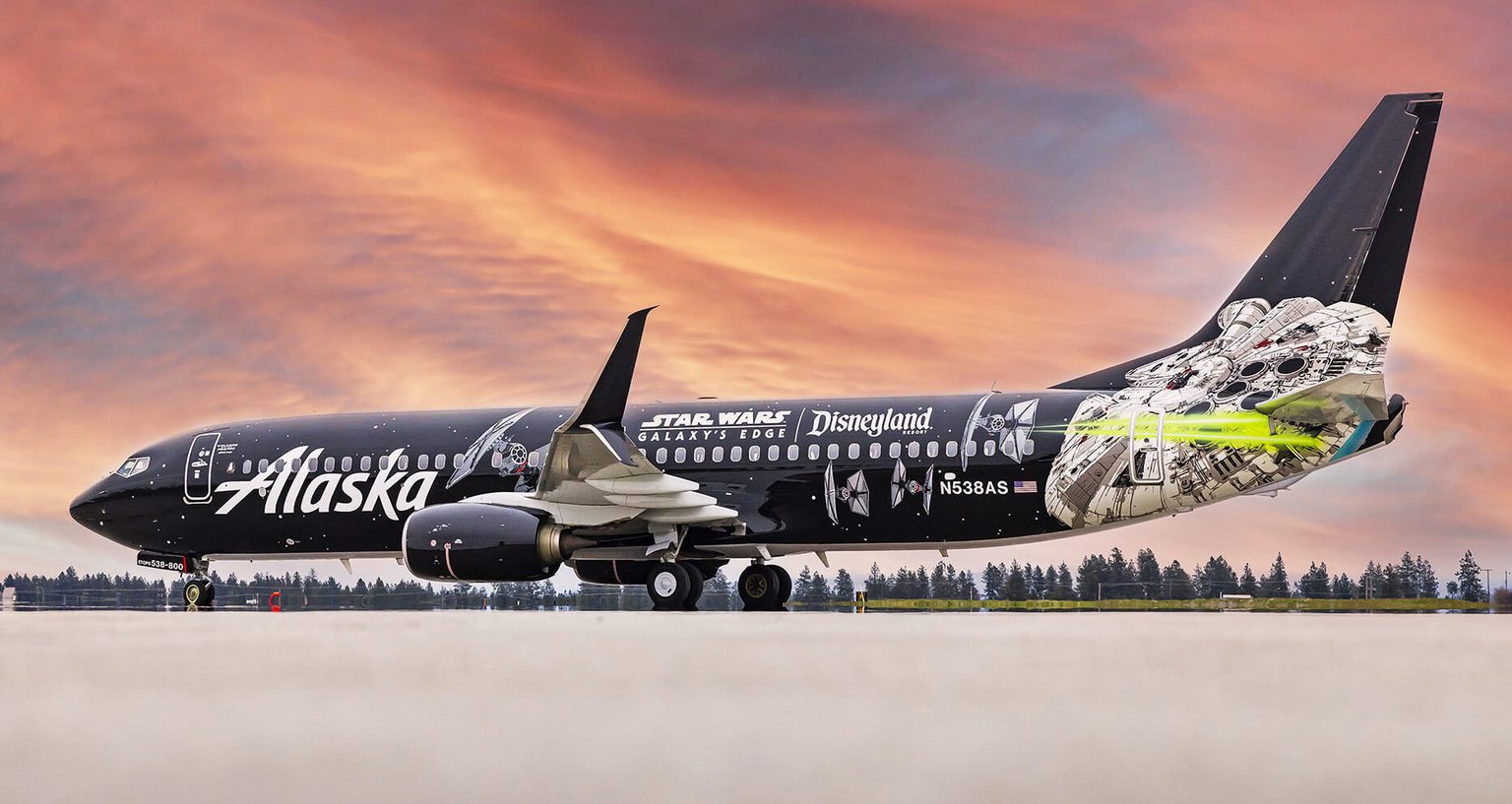 Teague Alaska Airlines Disney Star Wars Livery Blog
