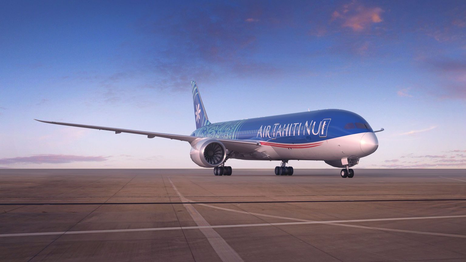 Air Tahiti Nui 787 Dreamliner on tarmac