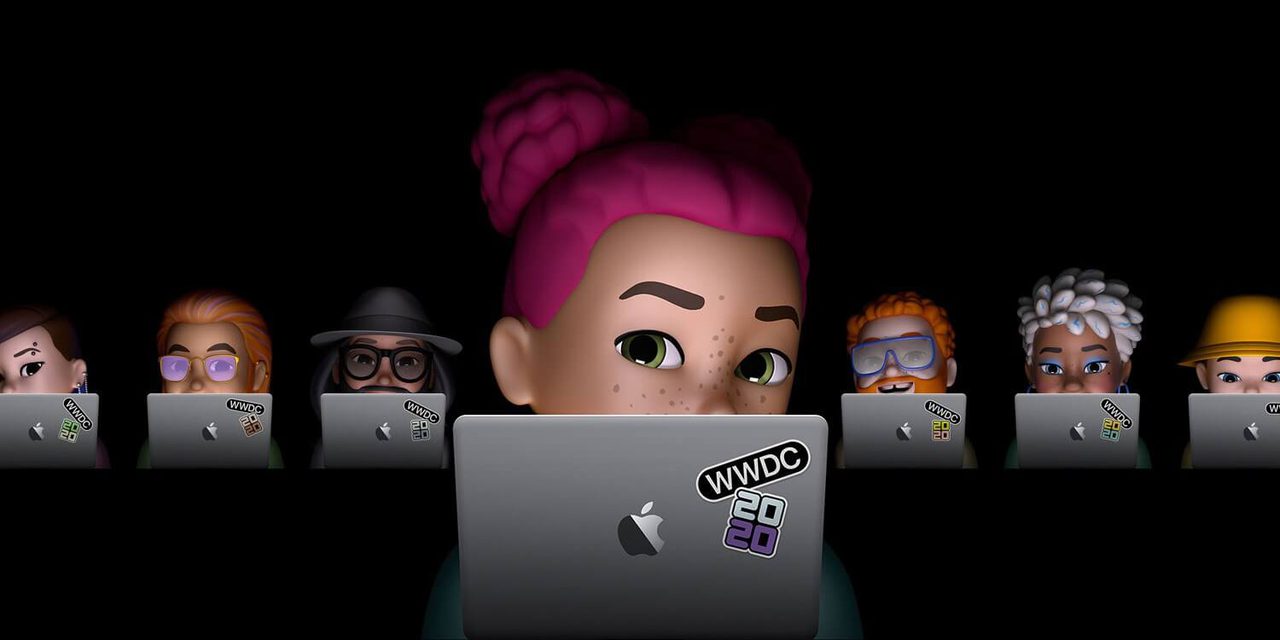 Avatars attending Apple's WWDC2020