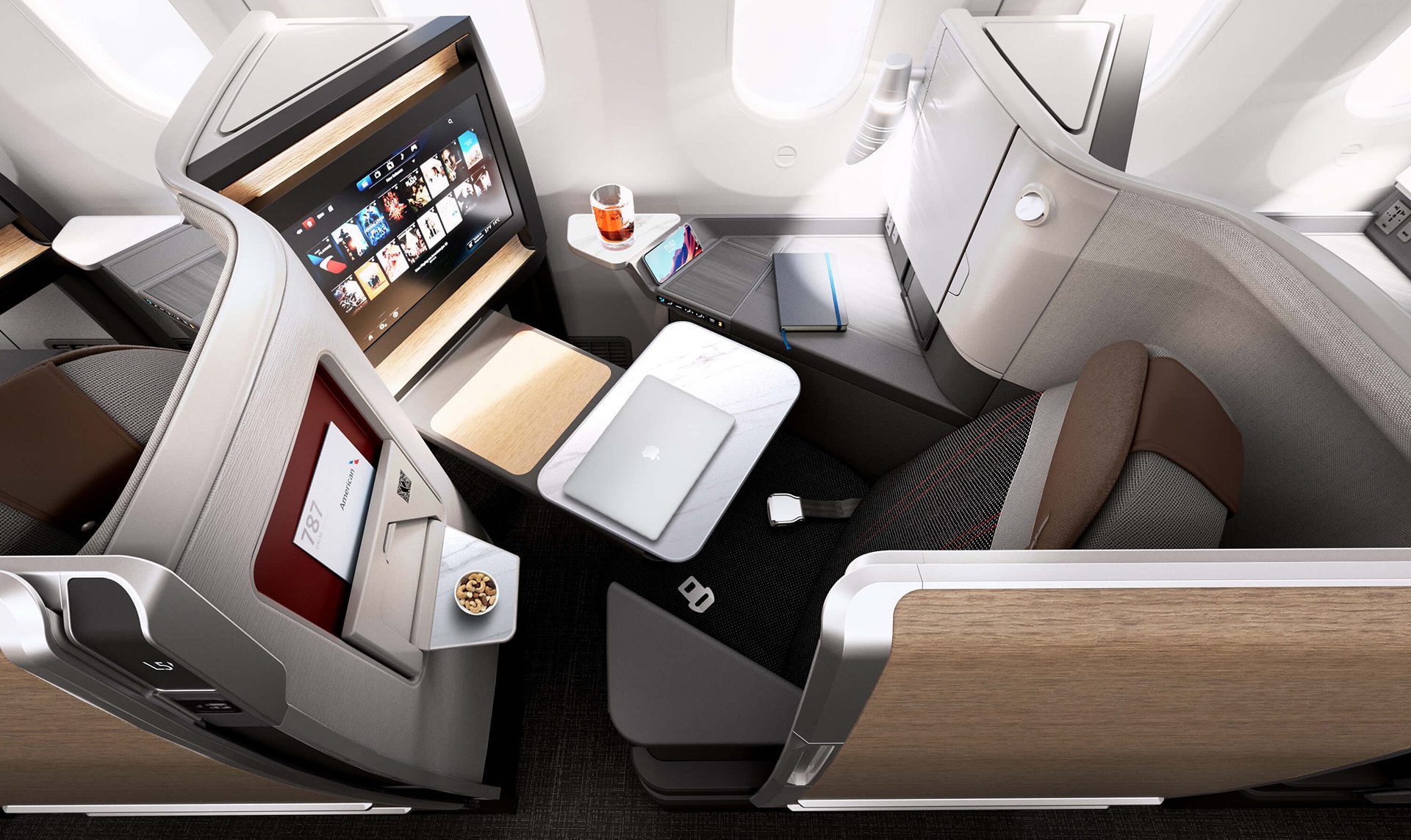 American Airlines Boeing 787 Dreamliner Business Class