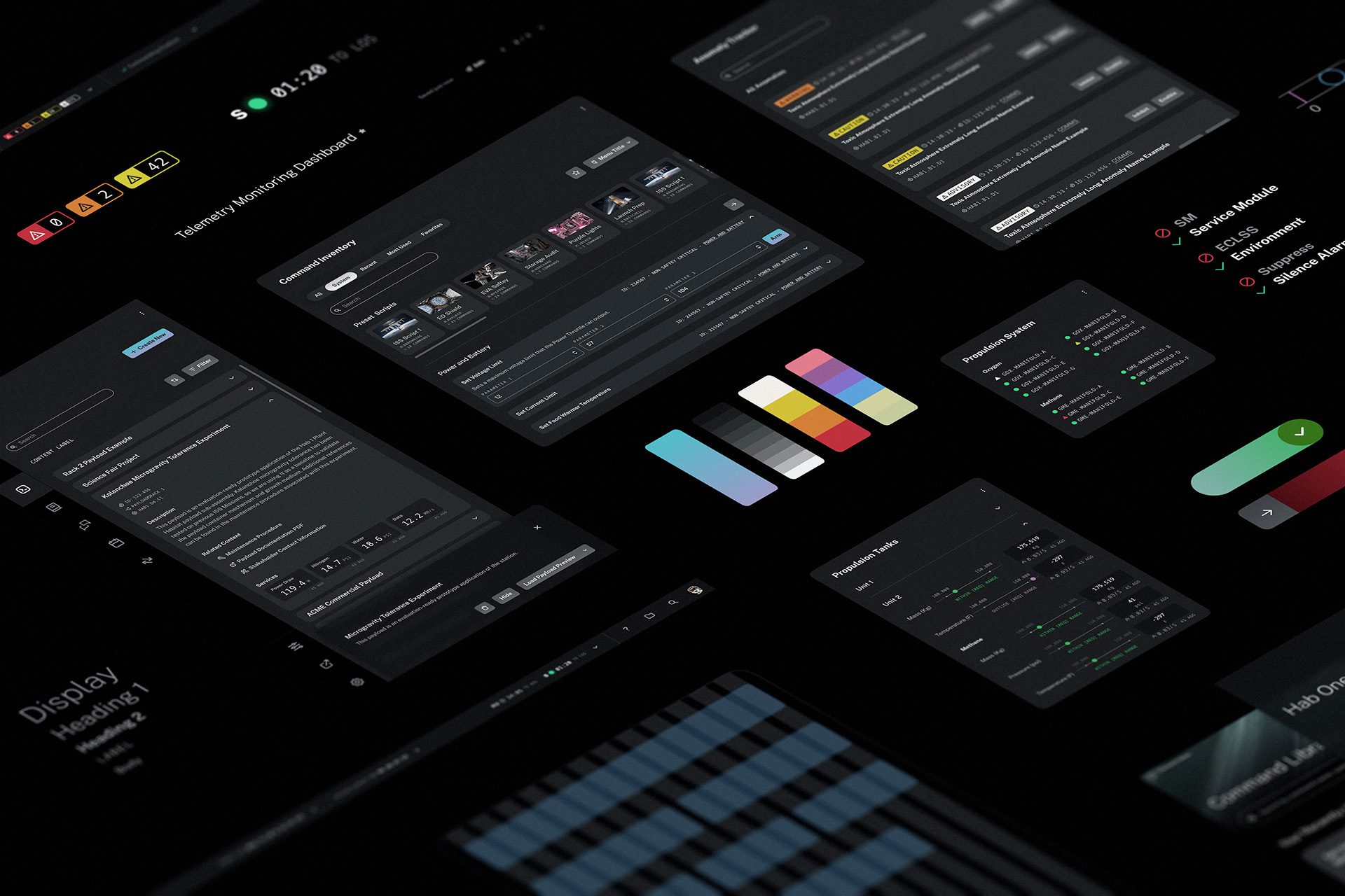 An example of a design language system for a mission critical setting